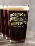 Classic Motorcycles : Pint Glasses - Color Printed