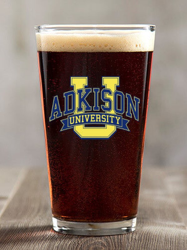 Classic University : Pint Glasses - Color Printed