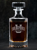 Classic University : Whiskey Decanter - Engraved
