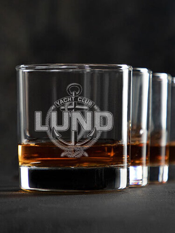 Classic Yacht Club : Rocks Glasses - Engraved