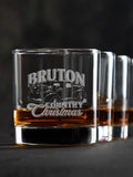 Country Christmas : Rocks Glasses - Engraved