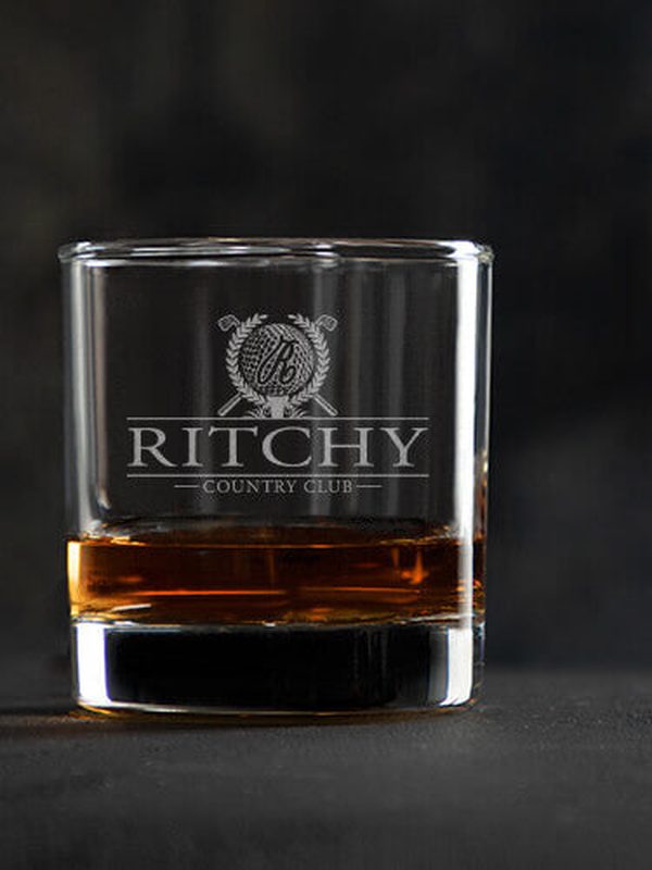 Country Club : Rocks Glasses - Engraved