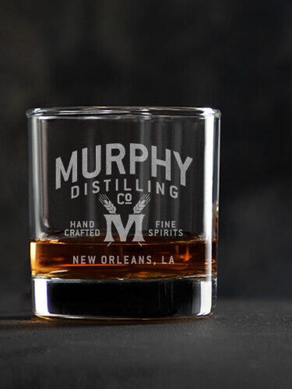 Distilling Company : Rocks Glasses - Engraved