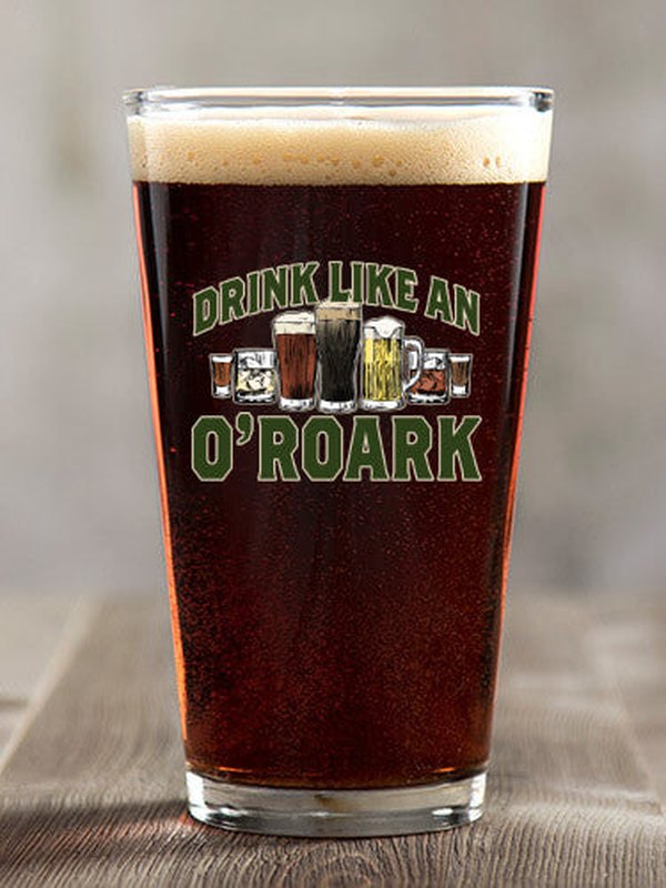 Drink Like A : Pint Glasses - Color Printed