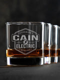 Electric : Rocks Glasses - Engraved