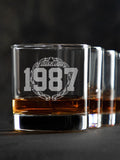 Established : Rocks Glasses - Engraved
