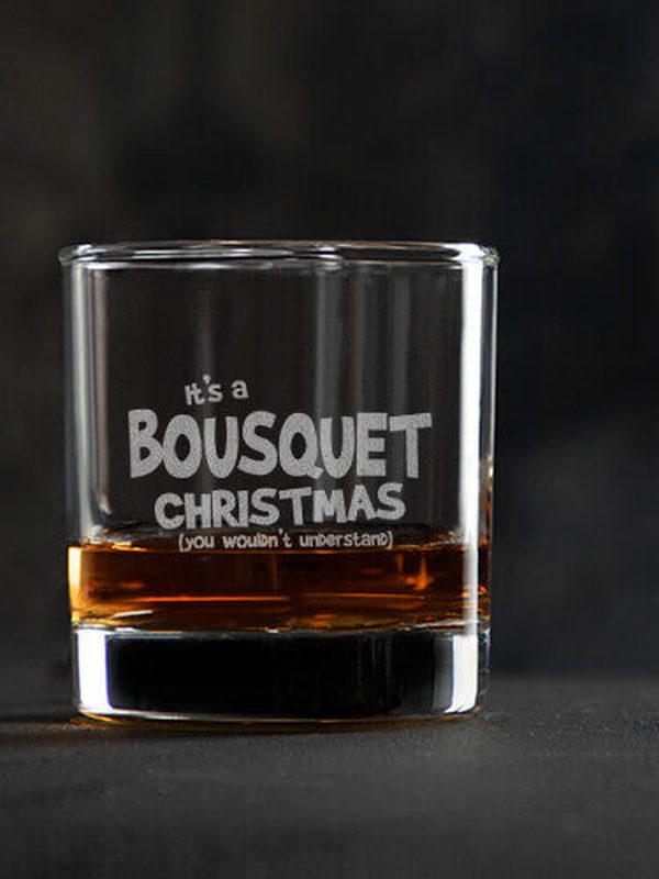 Family Christmas Thing : Rocks Glasses - Engraved