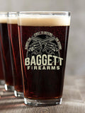Firearms : Pint Glasses - Color Printed