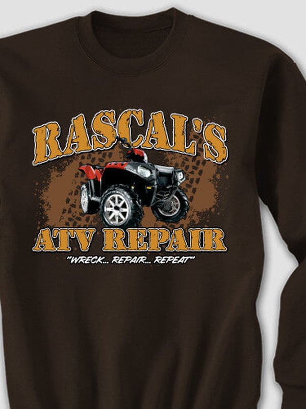 ATV Repair : Printed Sweatshirts product image 1