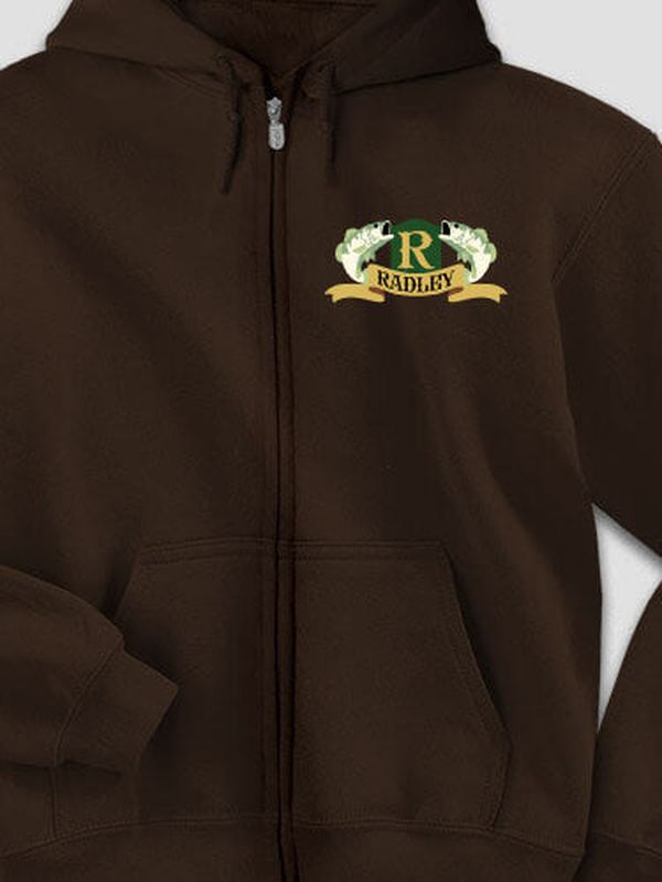 Bass Coat Of Arms : Embroidered Zip Hoodies product image 3