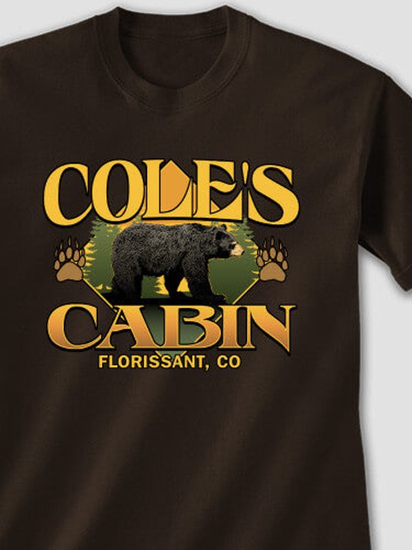 Bear Cabin : Printed T-Shirts