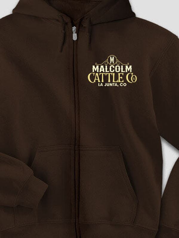 Cattle Company : Embroidered Zip Hoodies product image 2