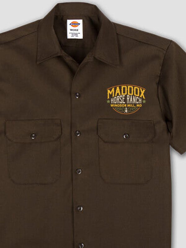Classic Horse Ranch : Embroidered Work Shirts product image 1