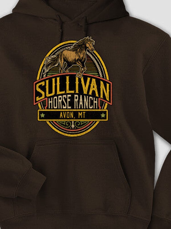 Classic Horse Ranch : Printed Hoodies product image 3