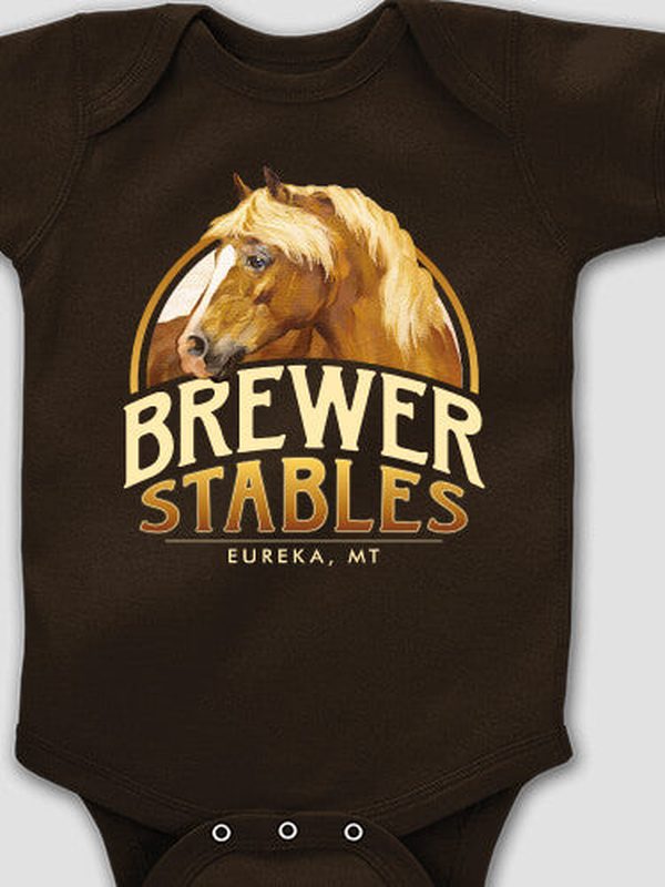 Classic Stables : Printed Baby Bodysuits