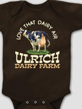 Dairy Air : Printed Baby Bodysuits
