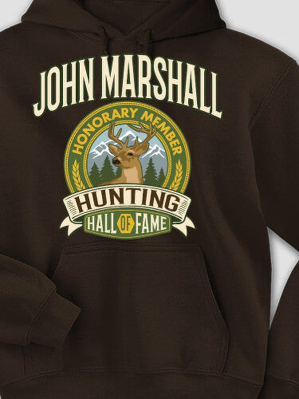 Deer Hunting Hall Of Fame : Printed Hoodies product image 1