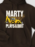 Dirt Shirt - Backhoe : Printed Hoodies product image 1
