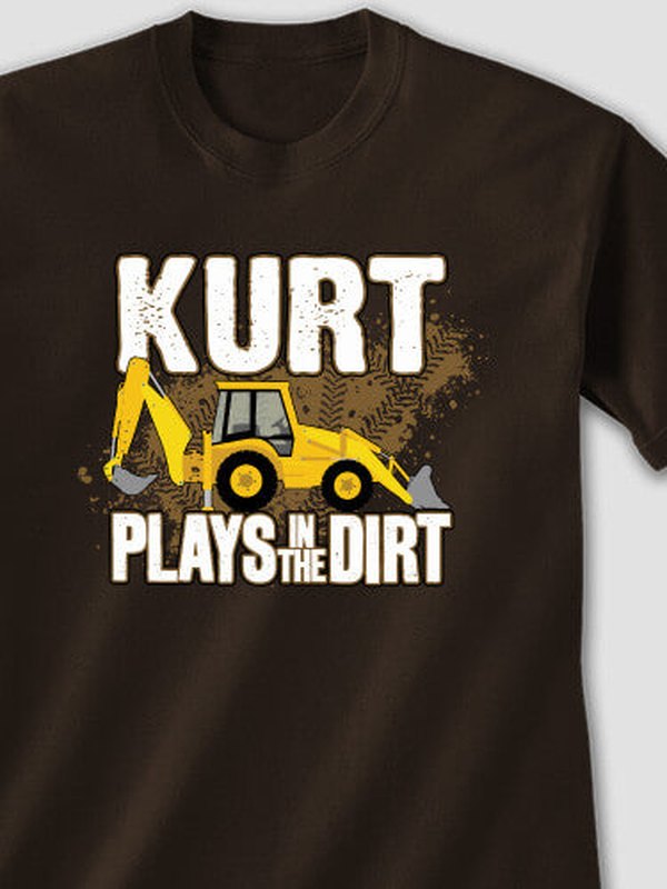 Dirt Shirt - Backhoe : Printed T-Shirts product image 1
