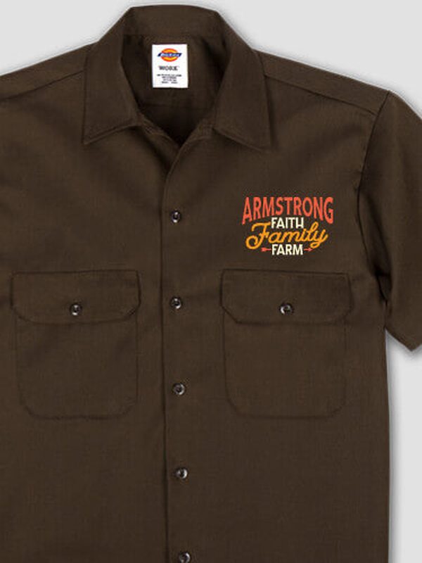 Faith Family Farm : Embroidered Work Shirts product image 2