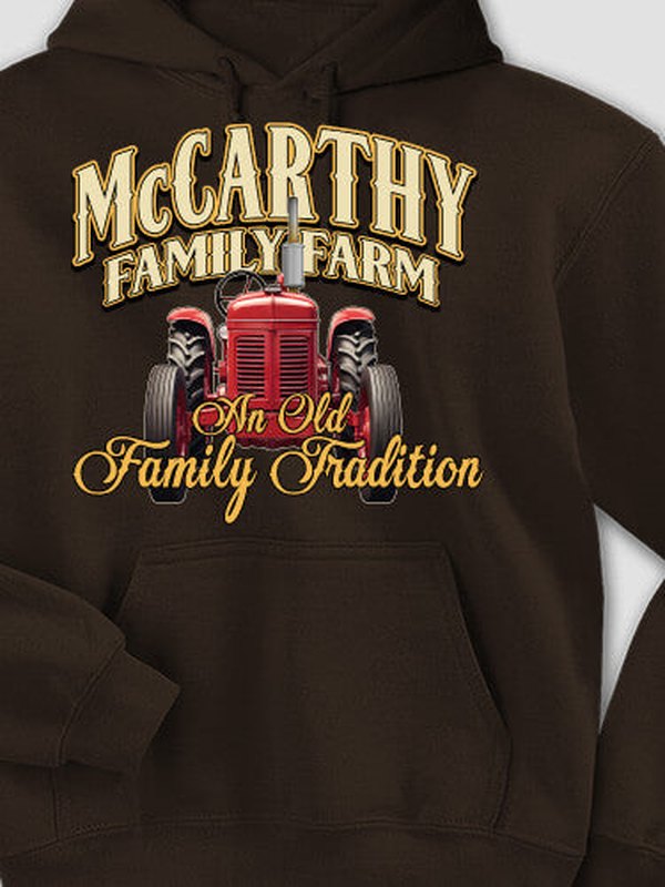 Farming Family Tradition : Printed Hoodies product image 4