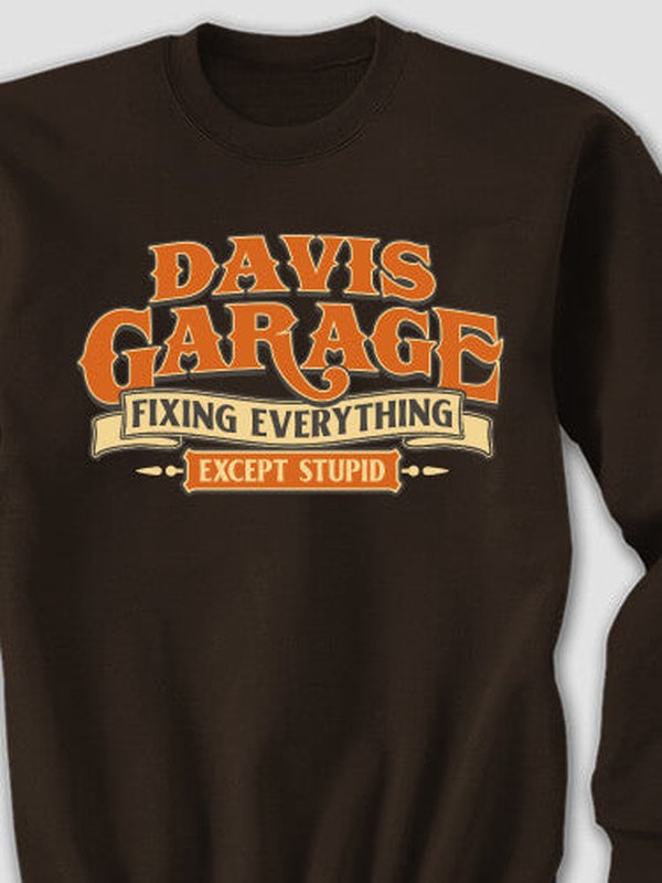 Fixing Everything Garage : Printed Sweatshirts product image 2