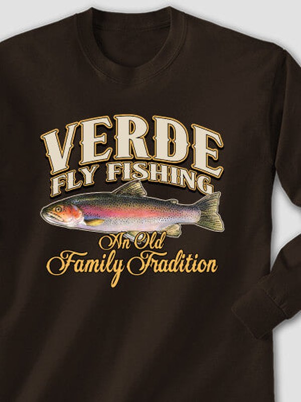 Fly Fishing Family Tradition : Printed Long Sleeves