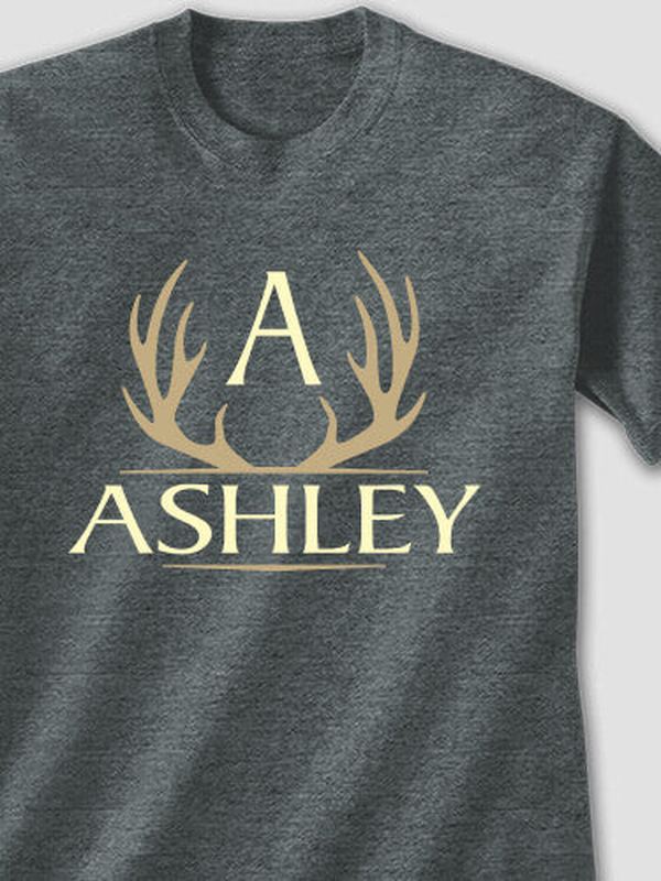 Antler Monogram : Printed T-Shirts