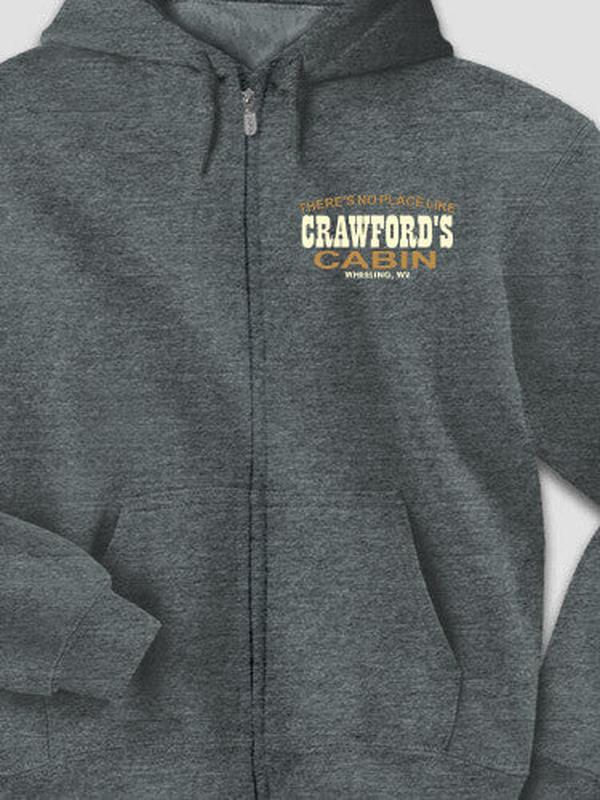 Cabin : Embroidered Zip Hoodies