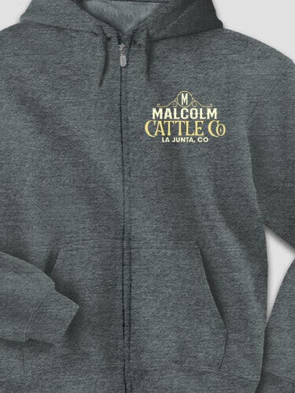 Cattle Company : Embroidered Zip Hoodies product image 3