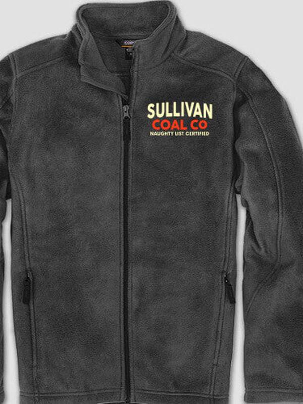 Christmas Coal Company : Embroidered Fleece Jackets