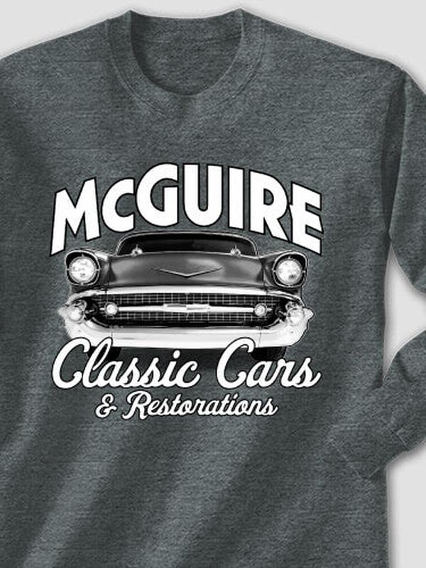 Classic Cars II : Printed Long Sleeves
