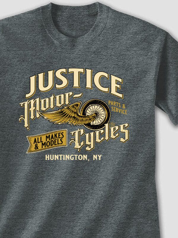 Classic Motorcycles : Printed T-Shirts