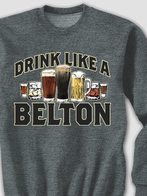 Drink Like A : Printed Sweatshirts product image 2