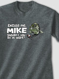 Excuse Me Fish : Printed T-Shirts
