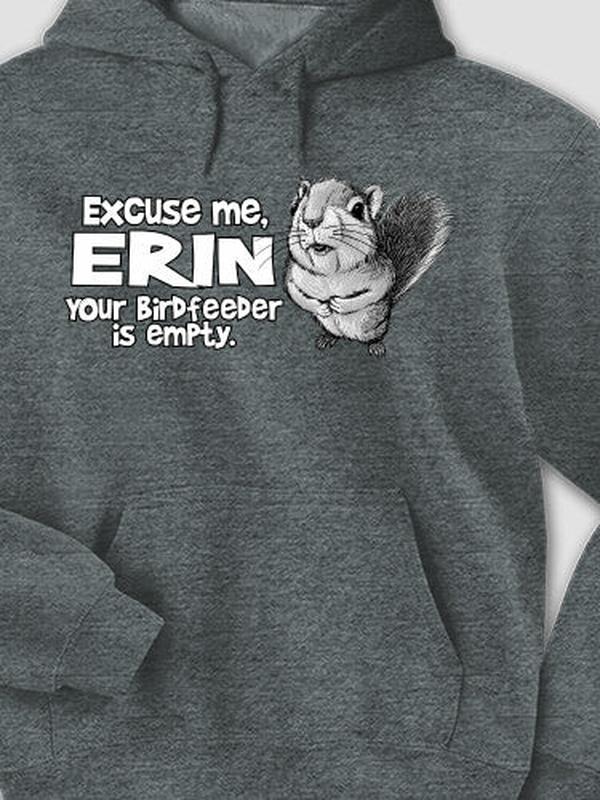Excuse Me Squirrel : Printed Hoodies product image 1