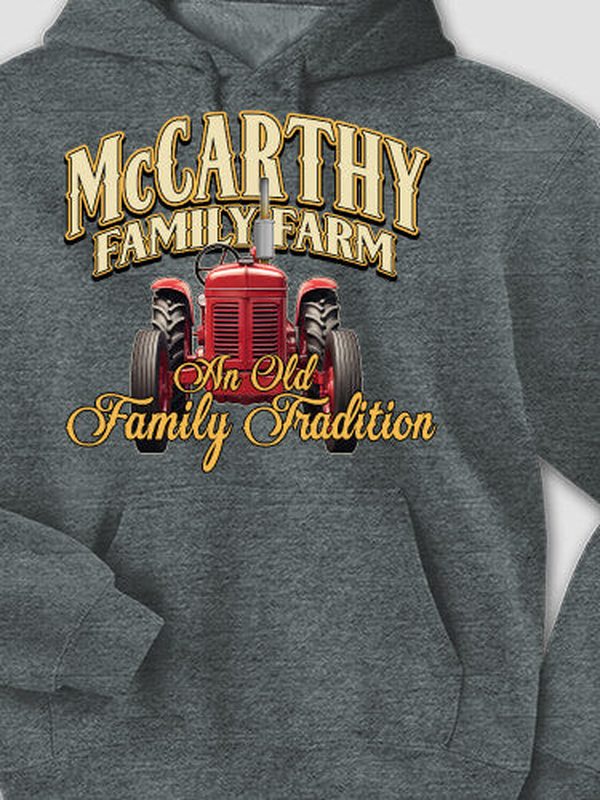 Farming Family Tradition : Printed Hoodies product image 5