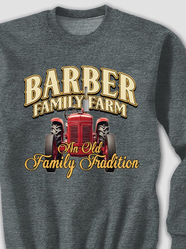 Farming Family Tradition : Printed Sweatshirts product image 5