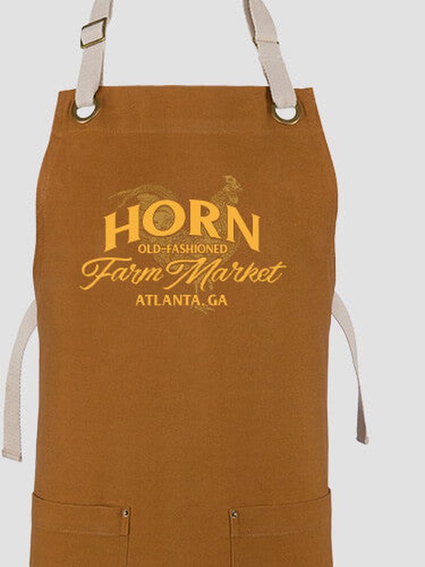 Farm Market : Printed Canvas Work Aprons
