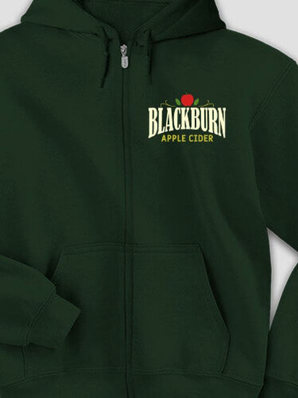 Apple Cider : Embroidered Zip Hoodies product image 3