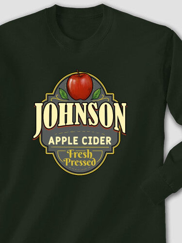 Apple Cider : Printed Long Sleeves