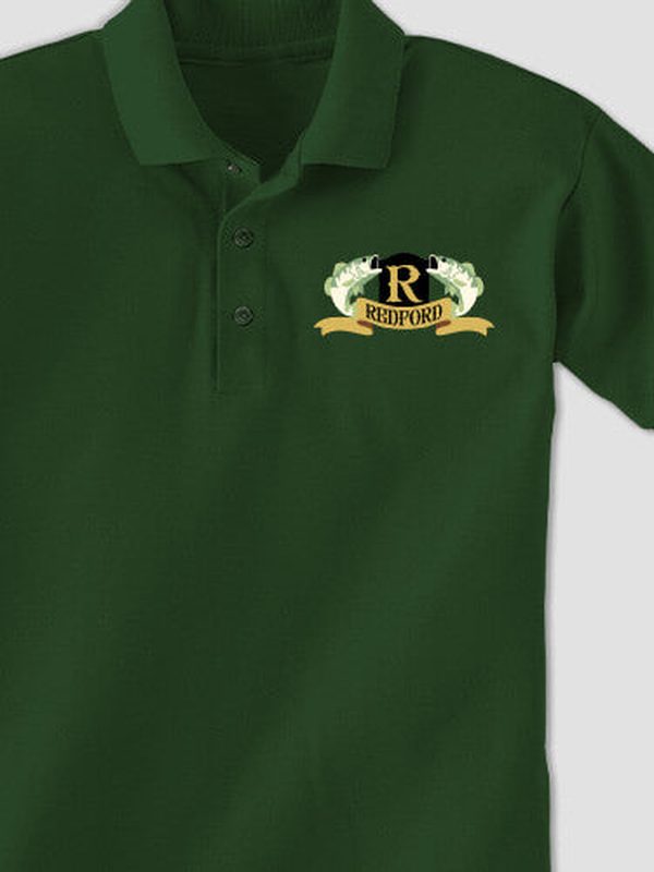 Bass Coat Of Arms : Embroidered Polo Shirts product image 1