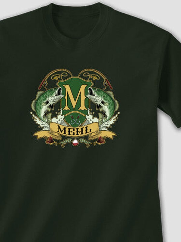 Bass Coat Of Arms : Printed T-Shirts product image 1