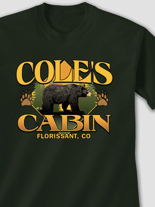 Bear Cabin : Printed T-Shirts