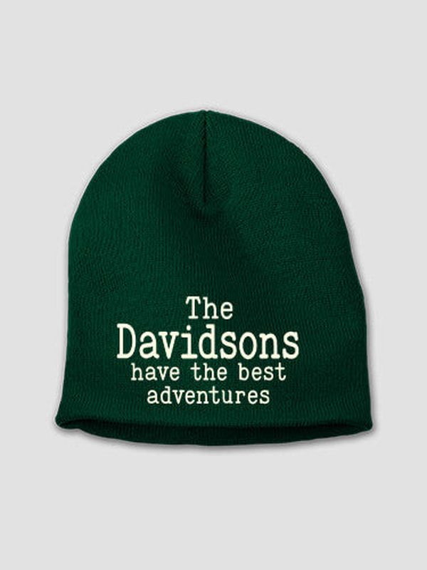 Best Adventures : Embroidered Beanies