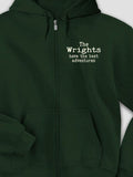 Best Adventures : Embroidered Zip Hoodies