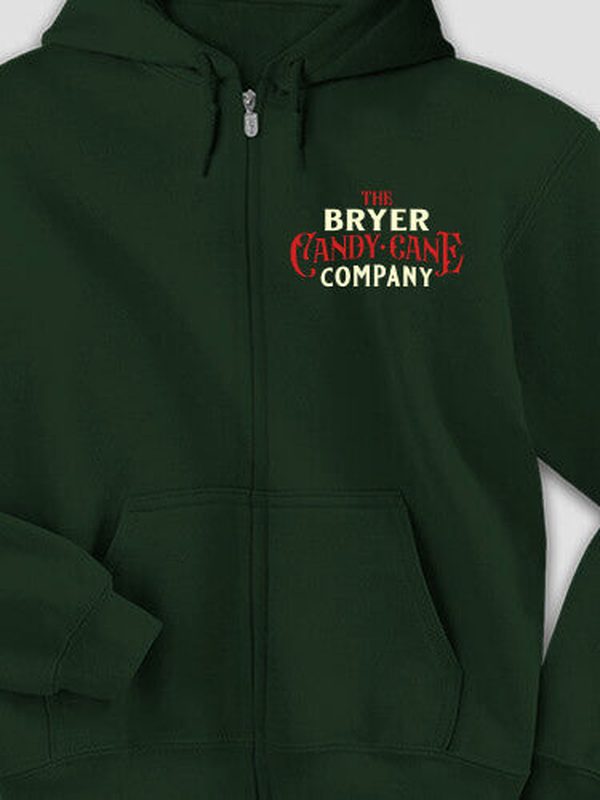 Candy Cane Company : Embroidered Zip Hoodies product image 2