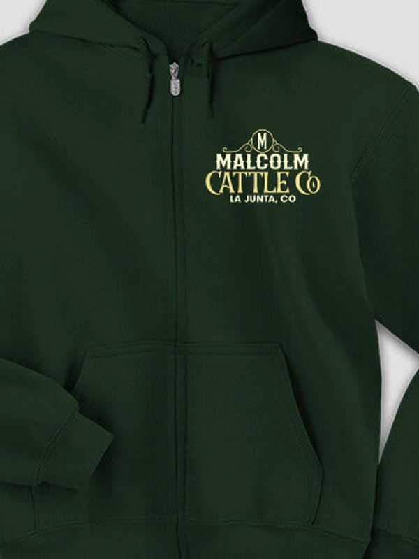 Cattle Company : Embroidered Zip Hoodies product image 4
