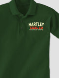 Christmas Coal Company : Embroidered Polo Shirts product image 1