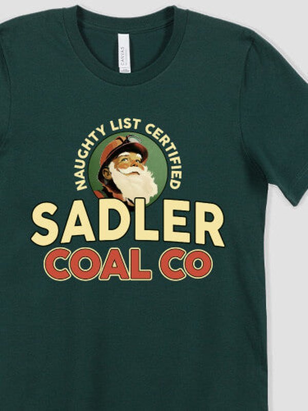 Christmas Coal Company : Premium Printed T-Shirts